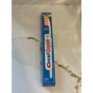 Vintage Crest‎ Complete Extra Soft Toothbrush Compact Deeper Ripples Straight